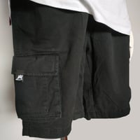 Image 1 of Cargo Shorts - Black