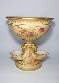 Image 1 of Royal Worcester Stemmed Bowl