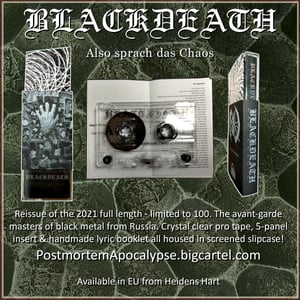 Image of Blackdeath "Also Sprach das Chaos" CS /// PA-1032
