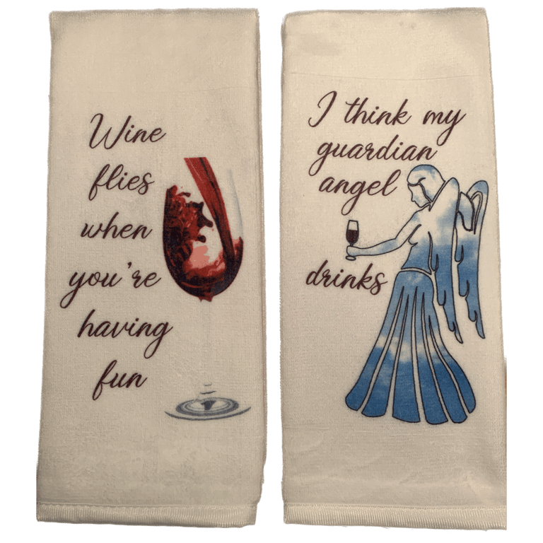 Towel Set - My Guardian Angel Drinks