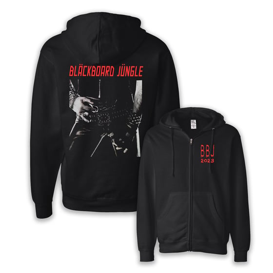 Image of BLACKBOARD JUNGLE 2023 REUNION ZIP HOODIE