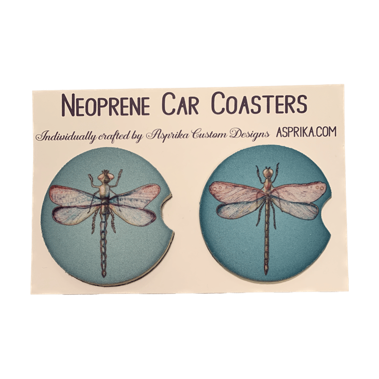 Car Coasters - Dragonfly