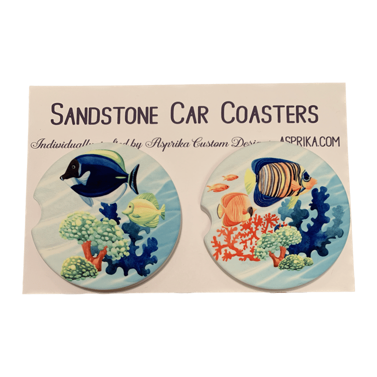 Car Coasters - Under the Sea