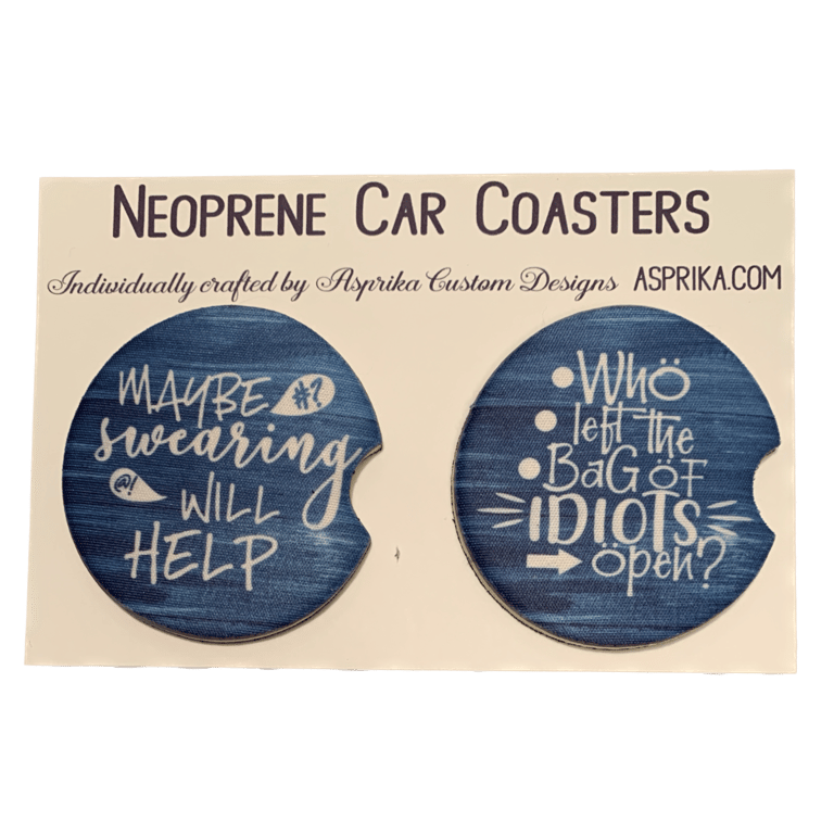 Car Coasters - Driving Frustrated
