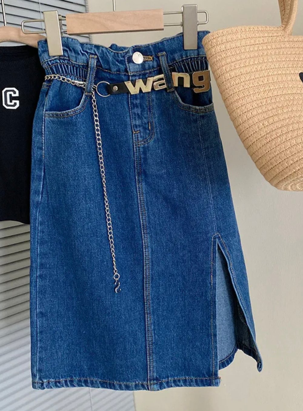 Image of Destiny Mid Length Skirt