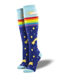Image 1 of Rainbow Star Knee High
