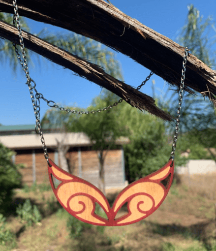 Image of Ornamental Scroll Necklace