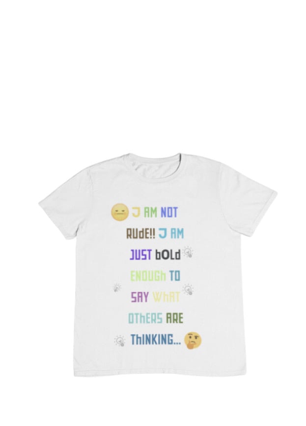 My Shirt Said What It Said