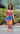 Full Off Colors Fitted Dress 