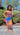 Full Off Colors Fitted Dress 