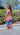 Full Off Colors Fitted Dress 