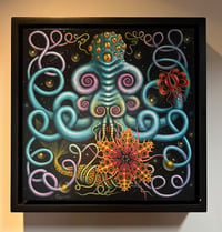 Image 2 of CEPHALOPODS v4 • Original Framed Painting 