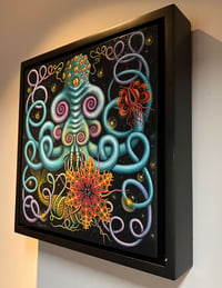 Image 3 of CEPHALOPODS v4 • Original Framed Painting 