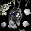 3 Inch clear epoxy The Crow Eric Draven charm