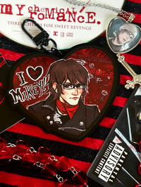 Image 2 of I Heart Mikey Way MCR Charm 