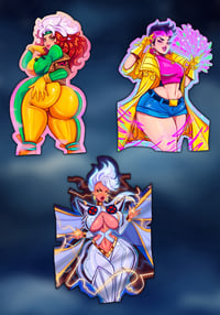 Image of X-Girls stickers