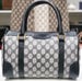 Image of Vtg. Gucci Blue Monogram Handbag 