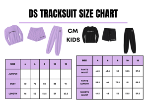 Image of DS LILAC TRACKSUIT SET