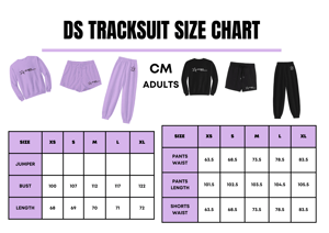 Image of DS Lilac Tracksuit Pants