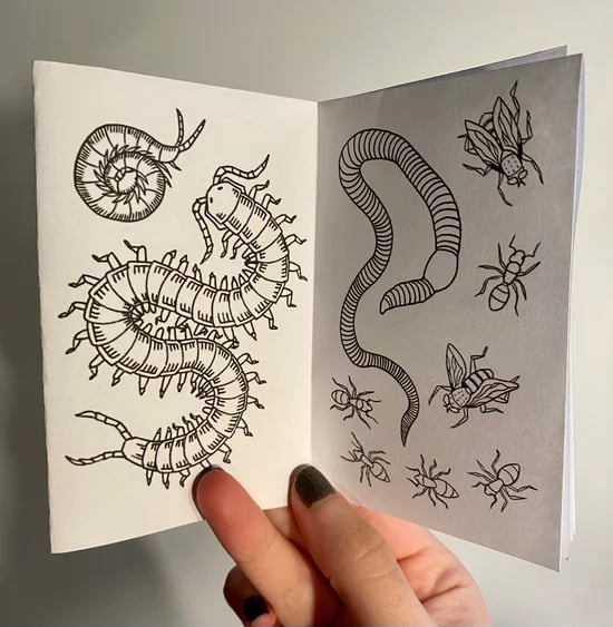 Gravedirt & Reliquary - Mini Coloring Books