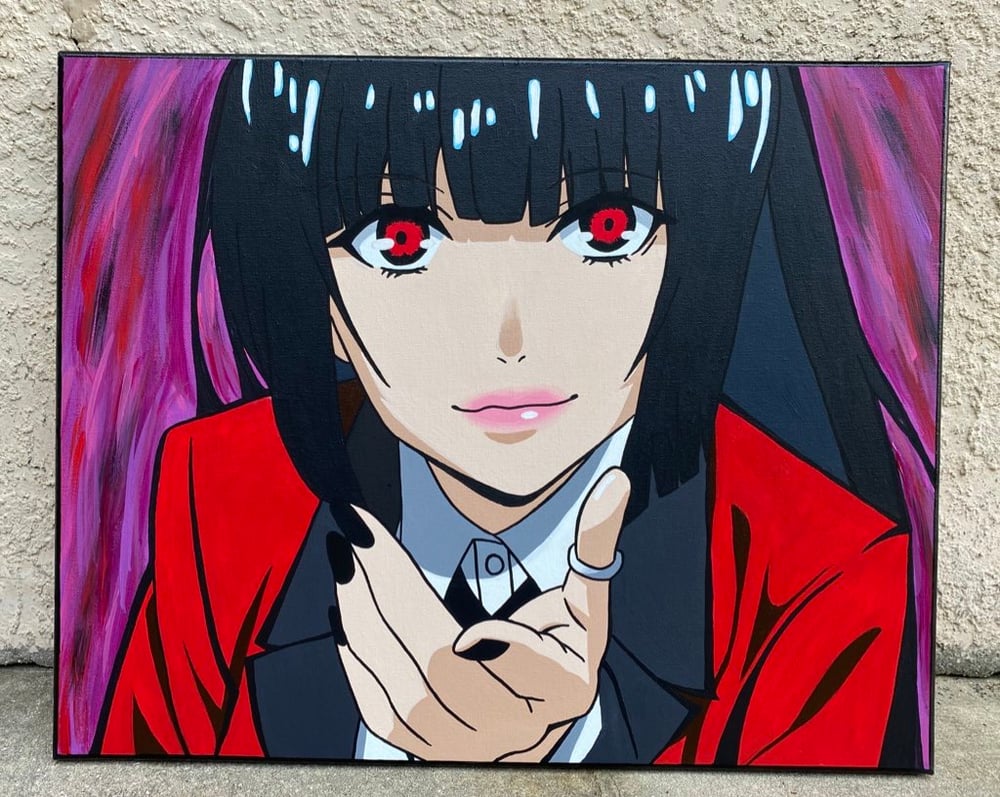 Image of Yumeko Jabami Original Painting 