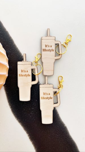 Image of “It’s a Lifestyle.” Keychain 