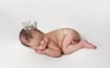 Baby Girl Newborn Crown Prop - LYDIA