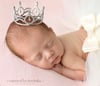 Juliana baby girl crown tiara baby shower gift photography prop baby crown photo prop Newborn Crown 