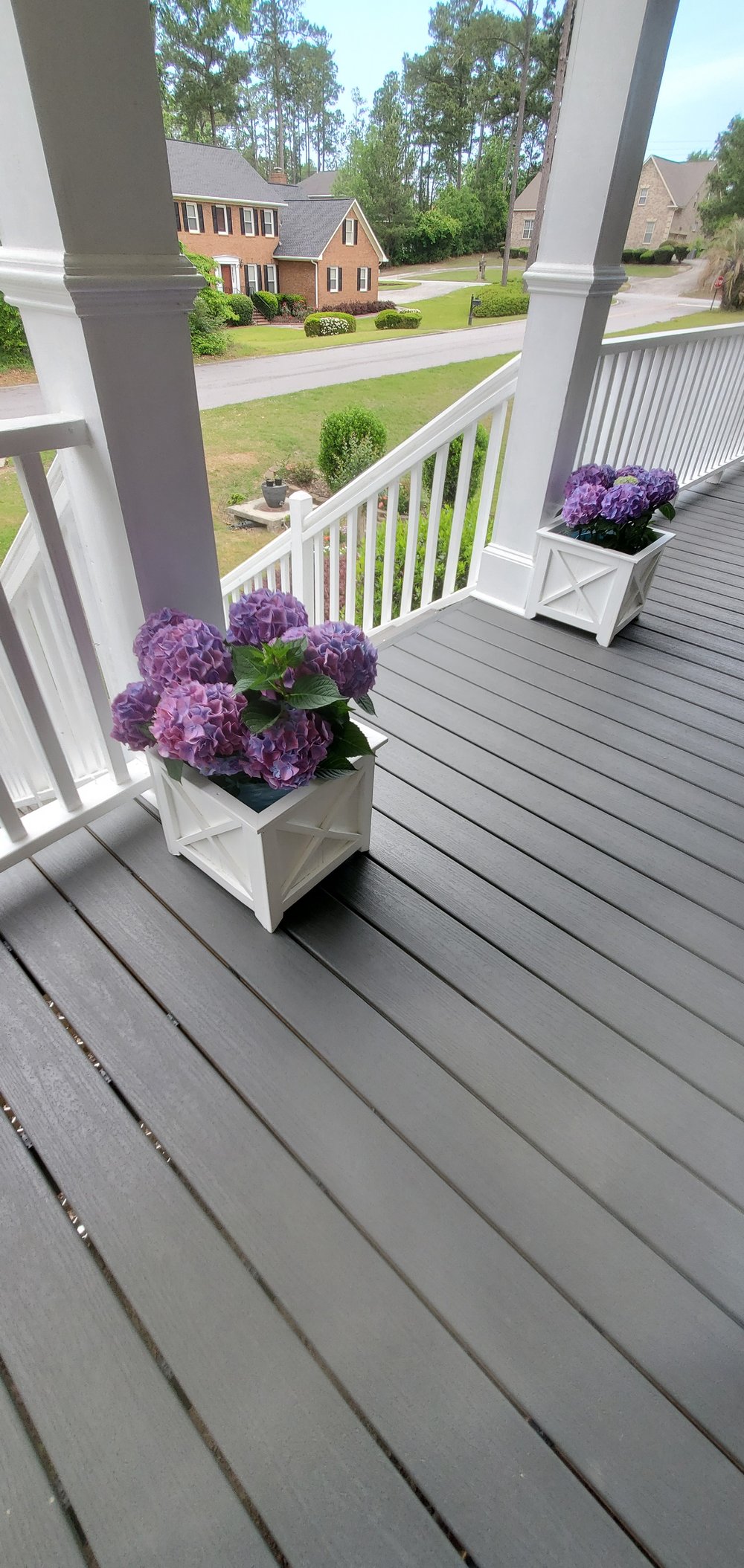 Modern Rustic Solid Wood Planters