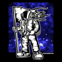 Image 2 of Astronaut (High Ambition) - Black Crewneck