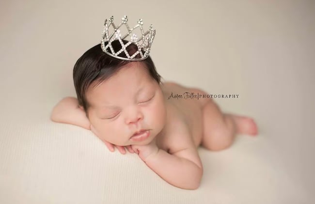 Baby Crown Photo Prop - DIANA