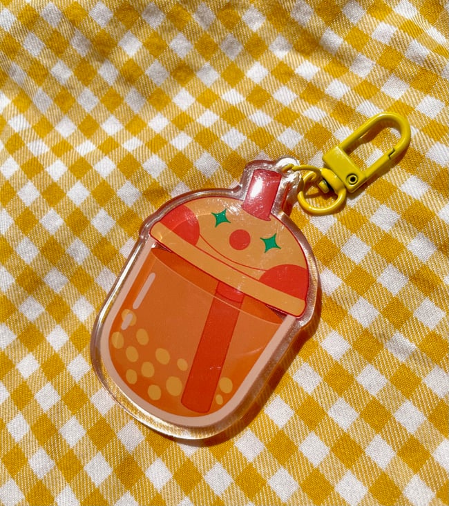 Clown Boba Shaker Charm