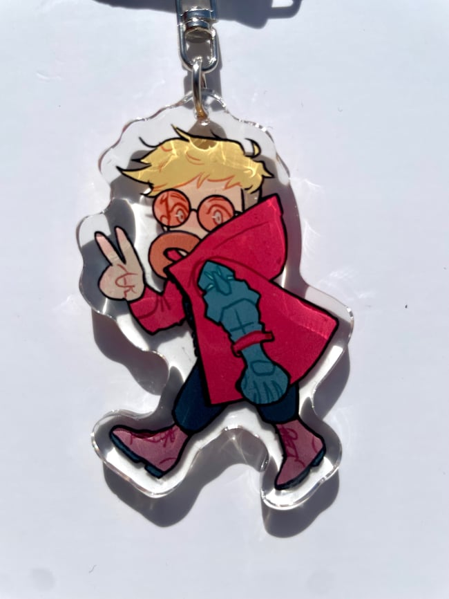 [ Trigun ] Vash Epoxy Charm