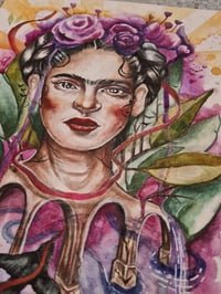 Image 2 of 'Frida Kaholo' A4 print