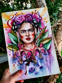 Image 1 of 'Frida Kaholo' A4 print