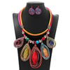 African Statement Choker Necklace