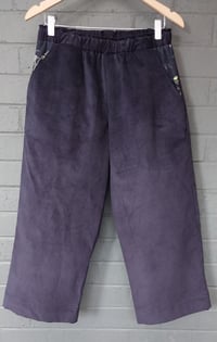 Image 3 of KylieJane corduroy pocket pants-midnight blue
