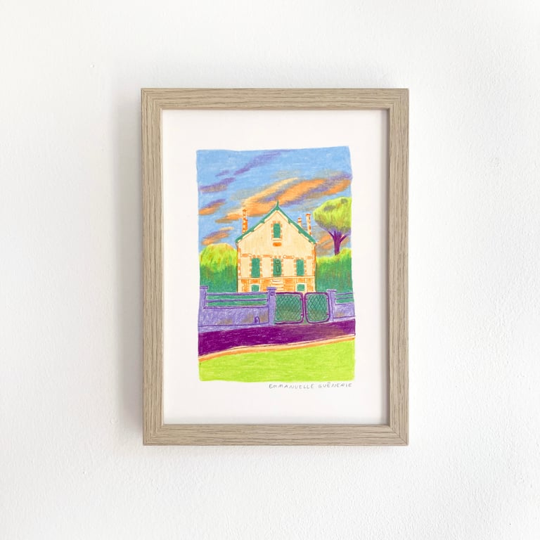 Maison en bord de mer