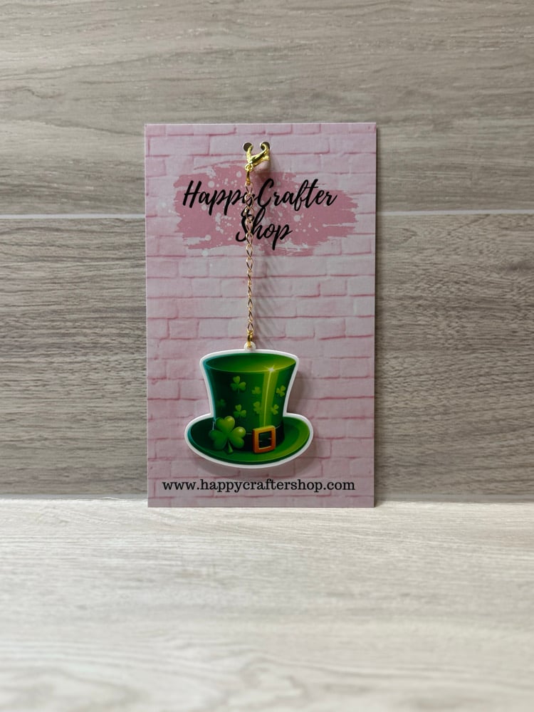 Image of Ready-To-Bead Dangle - St. Patty's Hat