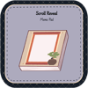 Scroll Reveal Memo Pad