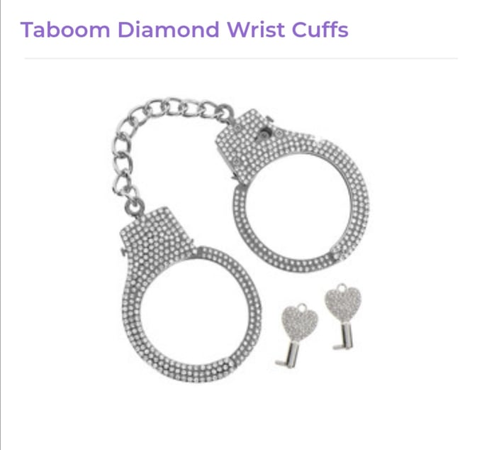 Image of Taboom Diamond Wrist Cuffs