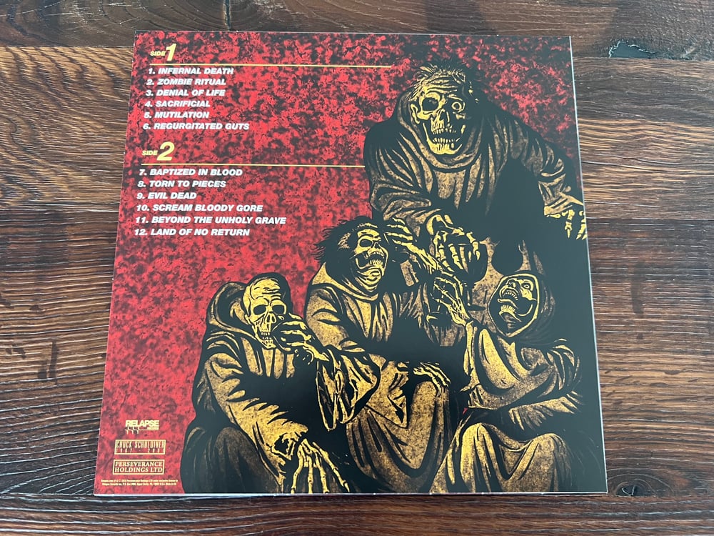 Death – Scream Bloody Gore Splatter Vinyl