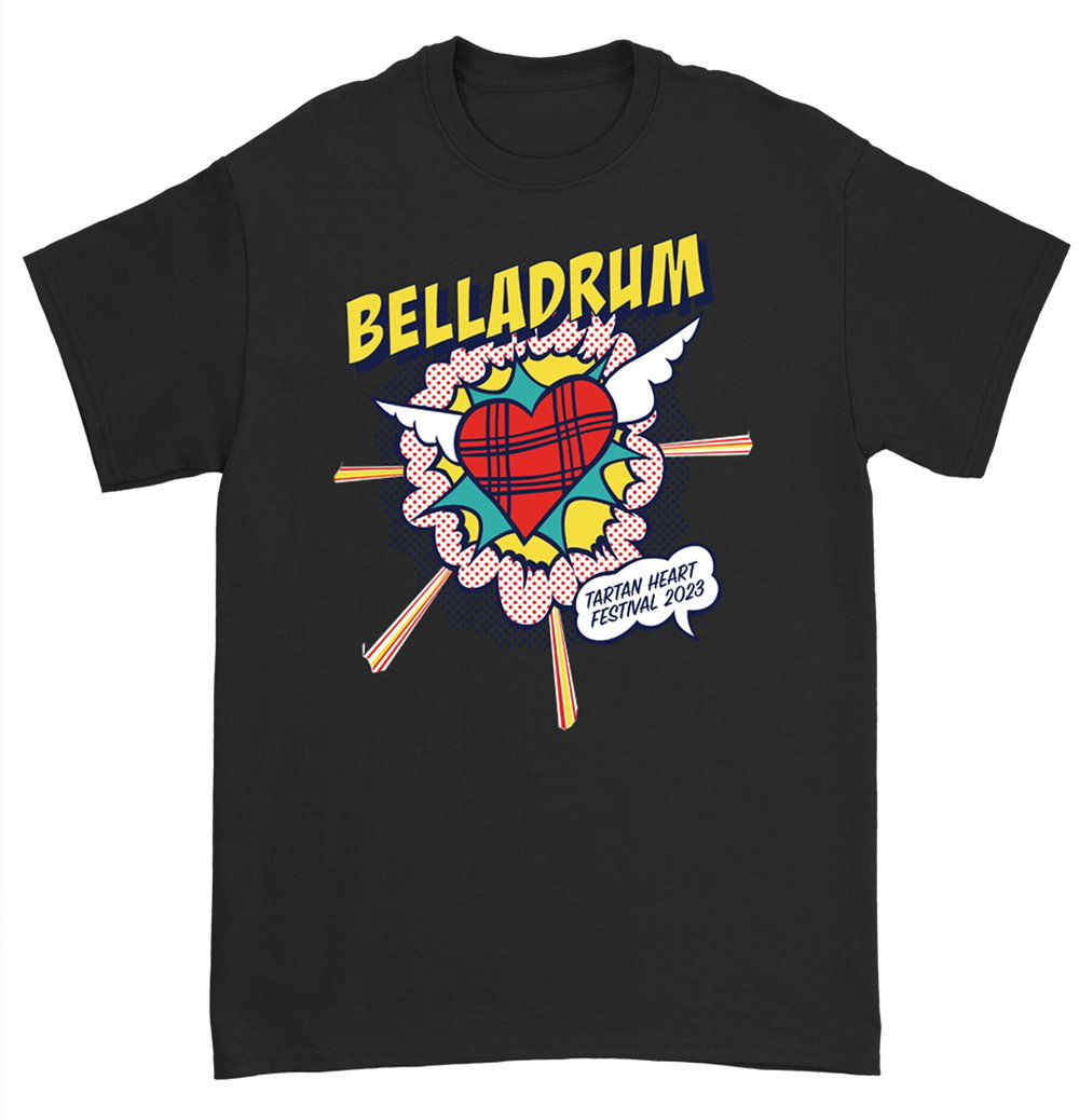 Bella '23 Comic Book T-Shirt (Adult) Black