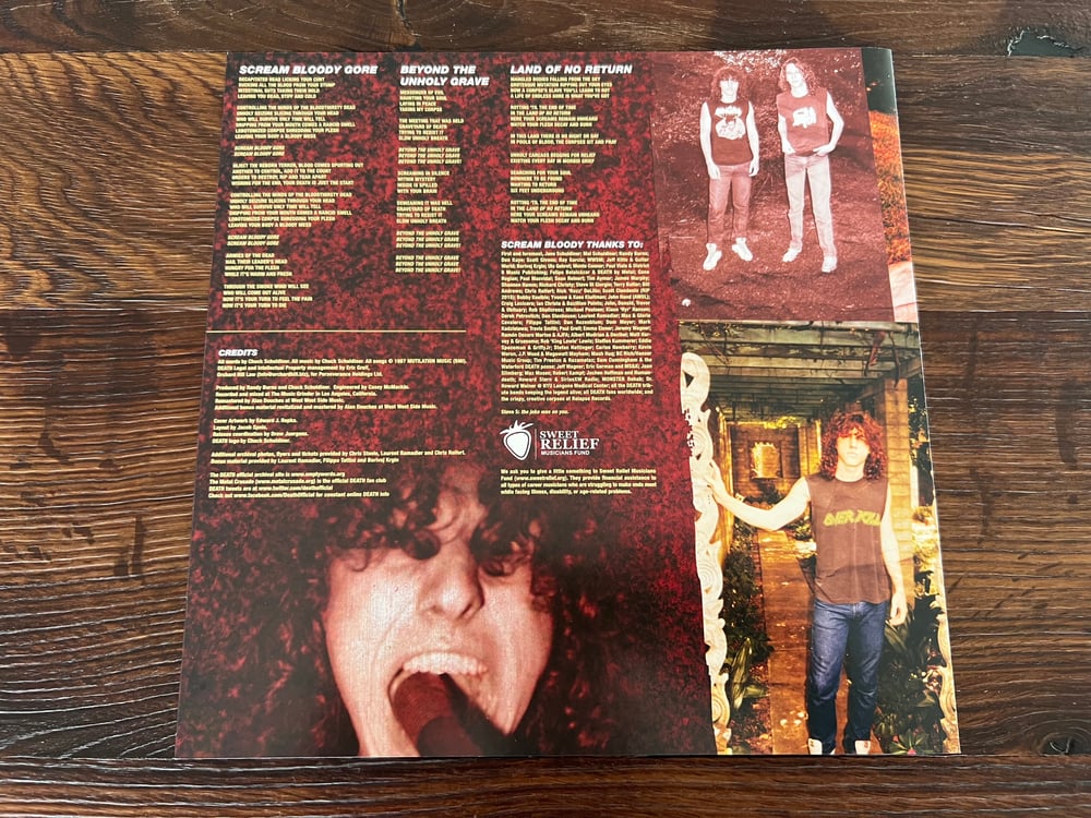 Death – Scream Bloody Gore Splatter Vinyl
