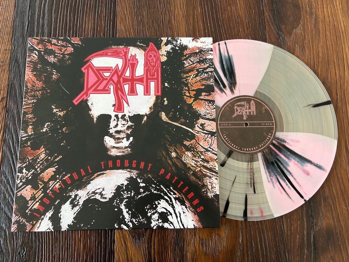 Death Individual Thought Patterns Splatter Vinyl Deathcrush Records