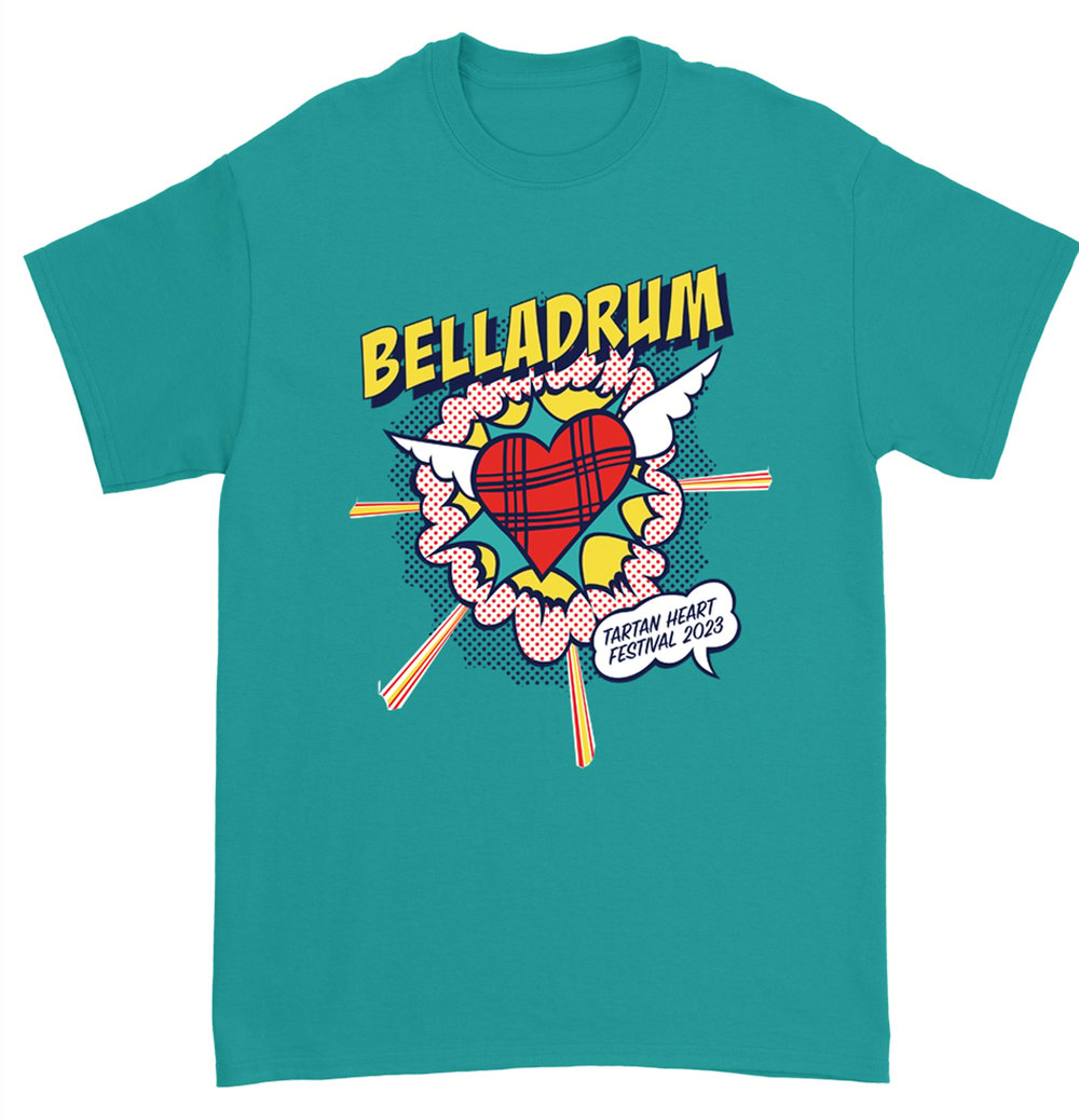Bella '23 Comic Book T-Shirt (Adult) Jade