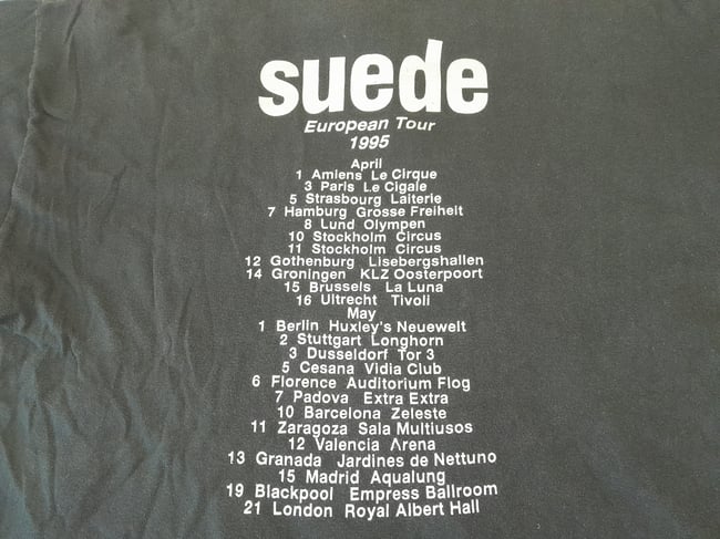 1995 Suede Tour T-Shirt
