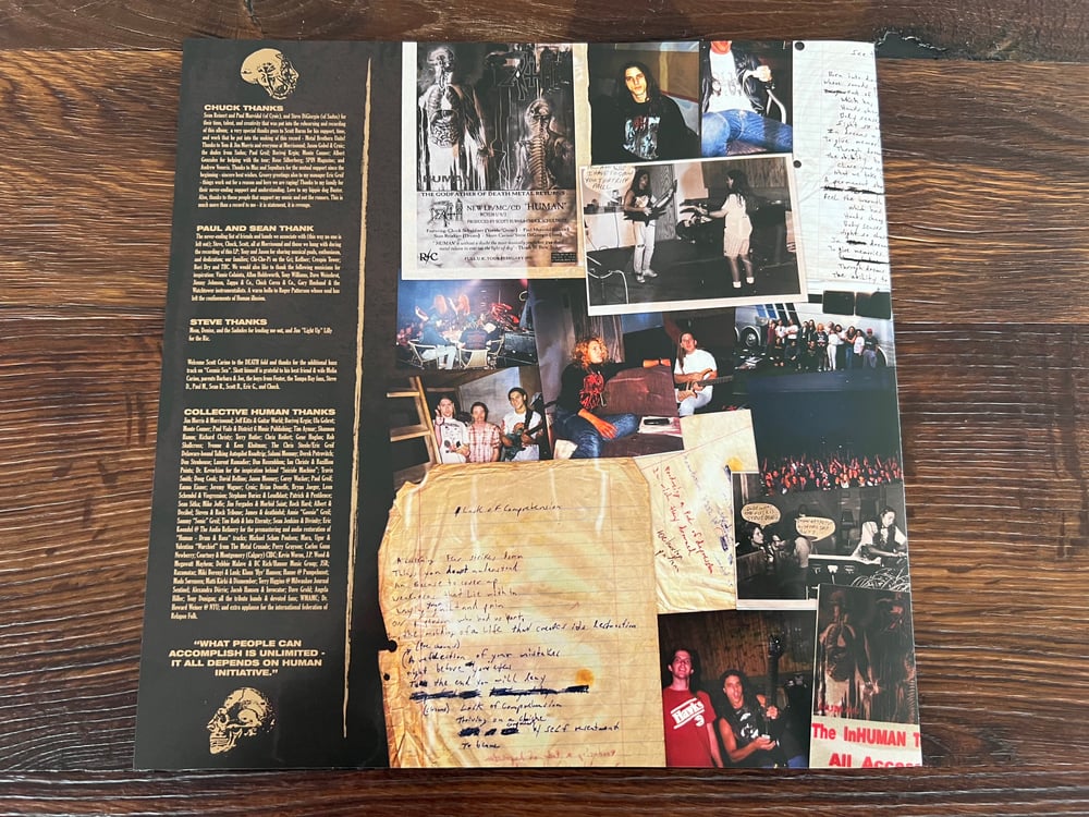 Death – Human Splatter Vinyl