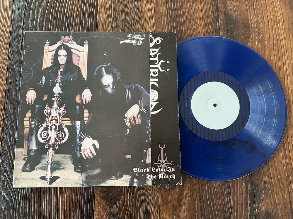 Satyricon - Black Lava in the North (Blue smoke Vinyl)
