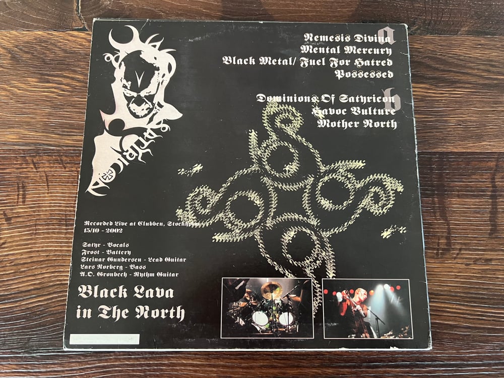 Satyricon - Black Lava in the North (Blue smoke Vinyl)